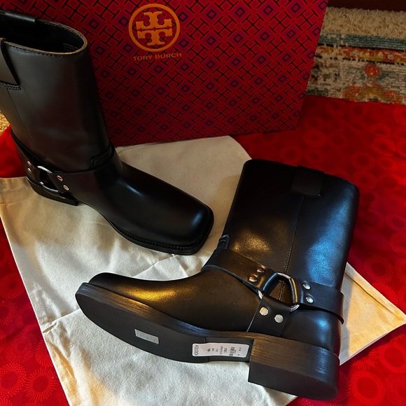 Tory Burch Moto Boot, Vachetta Leather. Size 9 - Picture 6 of 6